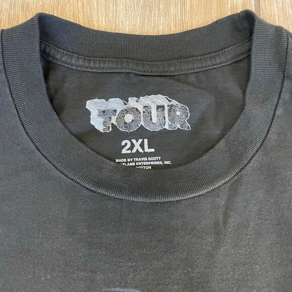 TOUR Travis Scott Circus Maximus T-Shirt Men Size 2X Black Utopia Merch - Picture 6 of 9